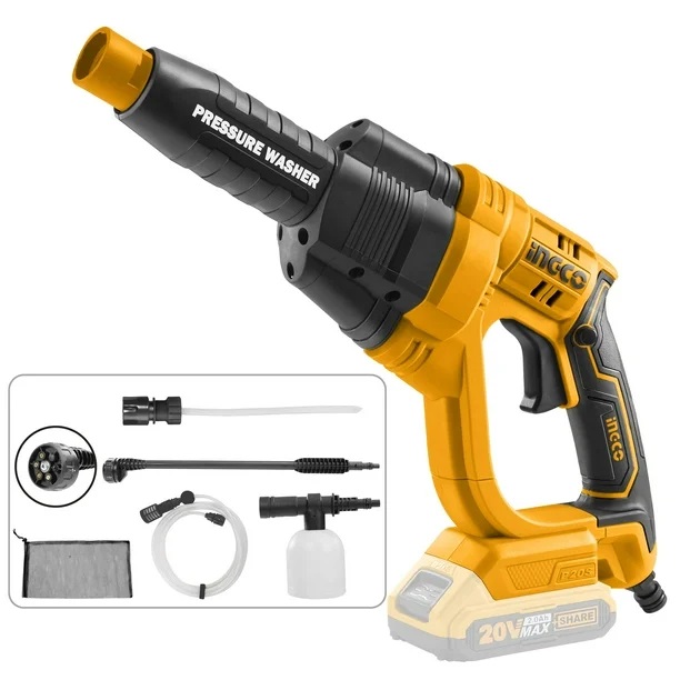 Hidrolavadora  portátil inalámbrica